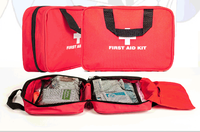 Trousse de premiers soins personnalisable approuvée CE en vente chaude sacs de premiers soins trousse de survie de premiers soins portable