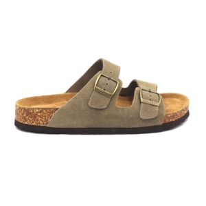 Sandales d'été <span class=keywords><strong>Birkenstock</strong></span> en daim de vache à plateforme, semelle extérieure souple en EVA, pour la plage, tendance mode, chaussures respirantes à deux brides pour hommes - Product Image 5