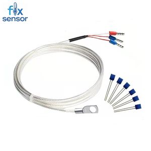 Sonde de température étanche <span class=keywords><strong>PT100</strong></span> RTD à 3 fils en acier inoxydable avec câble pour contrôleurs PID <span class=keywords><strong>Arduino</strong></span> DIY et contrôle de processus - Product Image 3