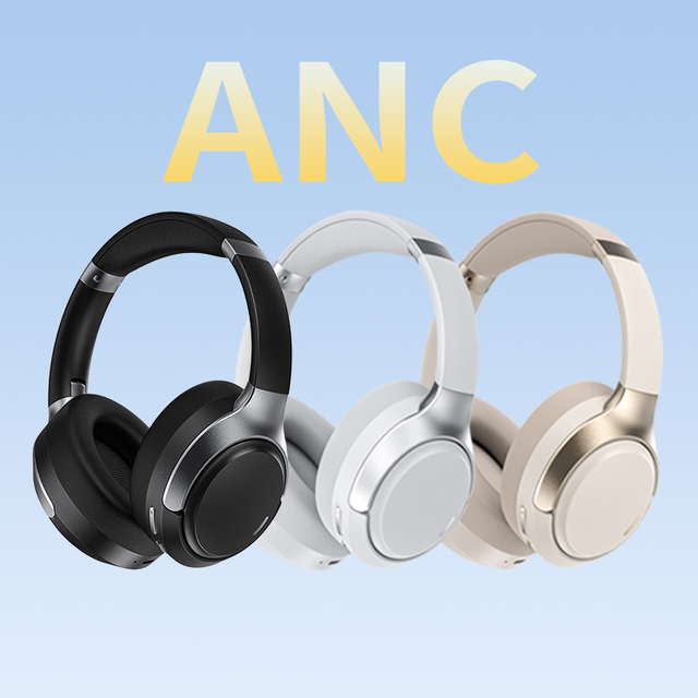 Wireless New Foldable Headphones Deep Stereo Sound Dynamic Vocalism Principle Leather Type-C for Mobile PhonesAirline Earphone