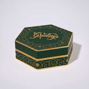 Caja de Regalo de Chocolate Musulmán con Forma Irregular de Alta Gama, Embalaje de Papel Personalizado, Decoración para Ramadán con Inserto - Product Image 2