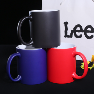 Vente en gros de tasses en céramique vierges sublimées à cylindre droit de 11 oz de haute qualité pour les cadeaux de Noël/bricolage - Product Image 3