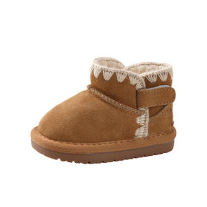 Scarpe in Cotone per Neonati 2024, Scarpe Invernali per <span class=keywords><strong>Primi</strong></span> <span class=keywords><strong>Passi</strong></span>, Suola Morbida, Stivali da Neve per Bambine e Bambini - Product Image 1