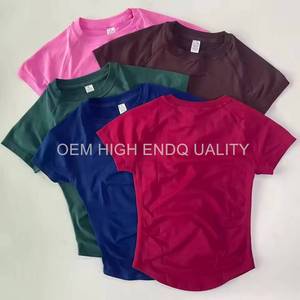 Chaleco de Yoga para Mujer, Ropa Deportiva Nueva, Top Acolchado para Gimnasio, Top Deportivo Ajustado sin Costuras, Camiseta de Gimnasio de Manga Corta - Product Image 5