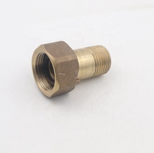 Nam Cơ thể lục giác DN15 đồng đồng hồ nước kết nối - Product Image 3