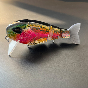 Leurre <span class=keywords><strong>de</strong></span> pêche flottant <span class=keywords><strong>de</strong></span> 5 pouces/1,66 oz aux couleurs réalistes, leurre nageur en plastique dur - Product Image 2