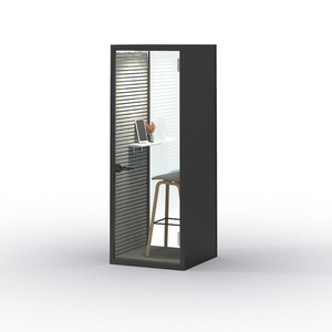 Cabina Telefónica Insonorizada Móvil, Cabina Privada para Llamadas Telefónicas, Cabina Acústica para Reuniones, Cabina Telefónica de Oficina con Vidrio Acústico, Cabina de Oficina para Jardín o Exteriores - Product Image 5