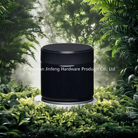 73*73mm pot de poudre Matcha rond fer blanc peut revêtement café thé personnalisable Logo impression 100% hermétique boîte en métal