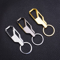 Metall-Karabiner-Schlüsselanhänger, hohler Schlüsselring, Großhandel, individueller Business-Schlüsselhalter, tragbarer Taschenanhänger für den täglichen Gebrauch, Geschenk
