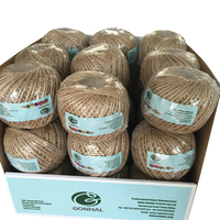 Ventes d'usine 3 brins corde 1mm 2mm 3mm en vrac Jute chanvre Sisal ficelle cordes