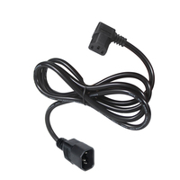 Ekstensi kabel pendek 0.5m C13 C14 0.75mm 2/3C,iec c13 ke c14 kabel ekstensi daya 18awg 1m 3m 5m