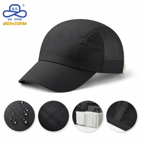 Casquettes de baseball légères et ajustables à 5 panneaux pour la vente en gros, personnalisables pour les sports de plein air