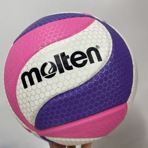 Balón de Voleibol de PU de Alta Calidad con Diseño de Logotipo Personalizado al por Mayor para Niños y Adultos, Nuevo y Reflectante - Product Image 1