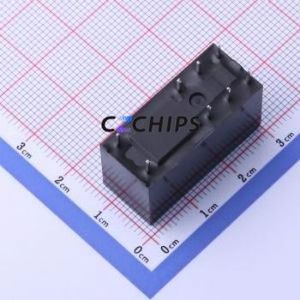 HF115F/024-1ZS3A Power Relay DIP,12.7x29mm Relay 24V 1 Changeover: 1C (SPDT-Changeover)::: 8 16A-250VAC - Product Image 2