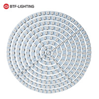 WS2812B — anneau lumineux Led rond avec adressable, lumière Arduino, rvb, dc 5v