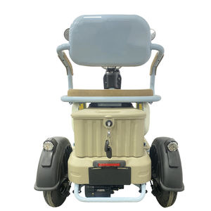 รถสามล้อไฟฟ้าสันทนาการสำหรับผู้ใหญ่ดิสก์เบรก<span class=keywords><strong>ค</strong></span>ู่<span class=keywords><strong>หน้า</strong></span>ไฟ LED ดูดซับแรงกระแทกปรับแต่งสีได้พร้อมโรงงาน - Product Image 5