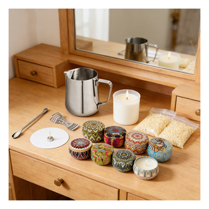 Caja Redonda Divertida para Velas con Logotipo Personalizado, Embalaje de Regalo de Cera de Soja para Aromaterapia, Recuerdo de Fiesta, Promoción Minorista, Exhibición de Selección - Product Image 4