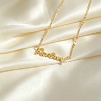 Collier personnalisé pour femme avec logo prénom, pendentif barre en argent S925 plaqué rhodium, lettre initiale privée, idéal pour les fêtes