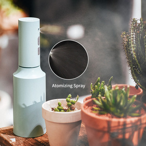 Pulvérisateur Électrique Rechargeable, Flacon Distributeur Rond en Plastique Bleu de 28,5 cm pour Soins des Plantes et des Cheveux - Product Image 3