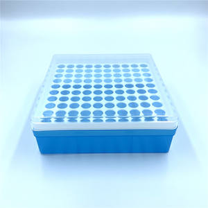 Boîte de support de tube à essai en plastique à 96 puits pour micro tube à centrifuger de 0.2ml - Product Image 4