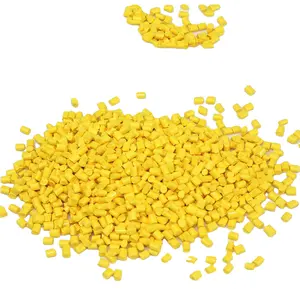 Plastic Yellow Master batch For PP/PET Electricity Pipe Filler Addictive Masterbatch For PP/PET Electricity Pipe Filler