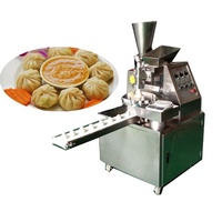 Machine de fabrication de produits céréaliers Machine automatique de fabrication de momo farci à la vapeur Machine à remplir les boulettes de soupe Dimsum Dim Sum Baozi