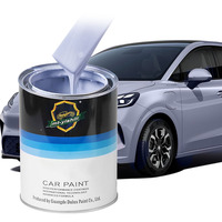 Peinture automobile 1K grise à haute adhérence, apprêt, couche de base, revêtement automobile à bon prix, peinture liquide à base de résine pour bateaux, revêtement plastique, peinture pour voitures