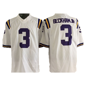 Jersey Sepak Bola Pria 2026 Berkualitas Tinggi Jahitan Rapi JaMarr Chase Justin Jefferson Kyren Lacy Odell Beckham Jr. Jayden Daniels S-3XL - Product Image 4