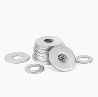 Rondelle plate fendue en acier inoxydable M4 M5 M6 M8 M10 N12 N14 N16 M18 M20 M22 M30 DIN125 Zinc Arandela Acero Inoxidable