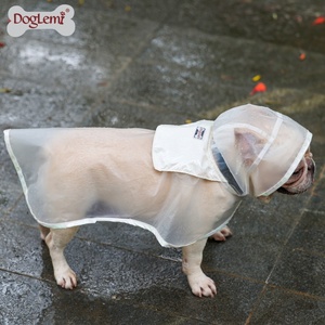 Chaqueta impermeable ligera y duradera, impermeable de lujo de estilo Vintage para perros, Material de fibra con patrón de impresión para verano y primavera - Product Image 5
