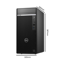 Venta al por mayor Dells OptiPlex 7000 MT Torre de negocios PC de escritorio Nuevo Procesador de I7-12700 16G Memoria 512G