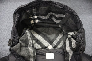 Giacca Invernale di Lusso da <span class=keywords><strong>Uomo</strong></span>, <span class=keywords><strong>Piumino</strong></span> Semplice Stile Burberry, Cappotto <span class=keywords><strong>Imbottito</strong></span> con Collo Staccabile in Piuma d'Oca - Product Image 3