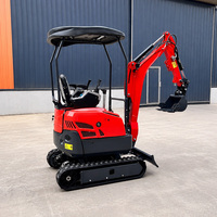 Mini-excavatrice compacte haute performance avec rapport d'essai de la machinerie, maintient une forte traction sur les terres agricoles en pente