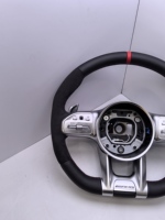 Volant sport personnalisé en cuir et fibre de carbone GZYLC pour Mercedes-Benz Classe E W205 W204 W212 W211 W213 E300 W218 W177 A250
