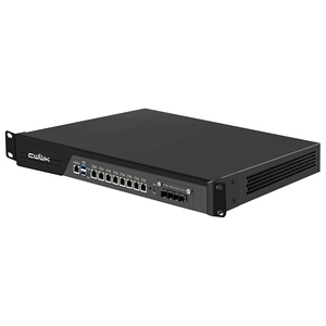 Routeur pare-feu CWWK B150 1U pour rack, serveur <span class=keywords><strong>Pfsense</strong></span> i3 i5 i7, 8 ports LAN 2.5GbE i226V, 4 ports SFP 10G 82599ES, matériel OPNsense pour montage en rack - Product Image 3