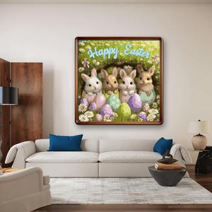 Kit de Peinture par Numéros HJ Painting : Tableaux Lapin DIY à Haute Couverture, Sans Cadre, sur <span class=keywords><strong>Toile</strong></span>, pour Peinture Acrylique – Vente en Gros - Product Image 1