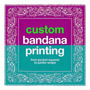 ผ้าพันคอแบบกำหนดเองสำหรับงานแฟชั่นและของขวัญส่งเสริมการขาย เหมาะสำหรับการสั่งซื้อจำนวนมาก พร้อมดีไซน์พิมพ์ลายเต็มผืนสีสันสดใสสำหรับทุกวัย - Product Image 1