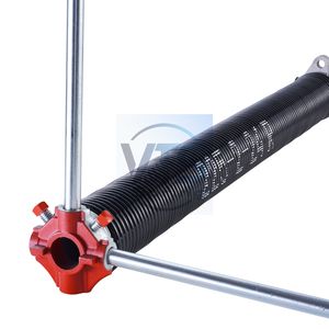 สปริงประตูโรงรถแบบทอร์ชั่น คู่ ขนาด 0.25x2x30 นิ้ว 16000 รอบการใช้งาน เหล็กเคลือบอิเล็กโทรโฟรีซิส พร้อมแถบกันลื่น ถุงมือสำหรับติดตั้ง - Product Image 4