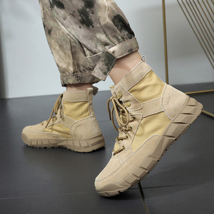 Zapatos de Senderismo Transpirables Antideslizantes para Hombre y <span class=keywords><strong>Mujer</strong></span> al por Mayor, <span class=keywords><strong>Botas</strong></span> Tácticas Impermeables para Senderismo al Aire Libre - Product Image 6