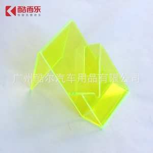 Plastic Speaker Bracket Green Acrylic Glass Freestanding Display <b>Rack</b> For Car Audio Equipment Vertical Orientation Light <b>Weight</b> - Product Image 4