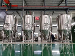 Tanque de fermentador de cerveja cônico, alta qualidade, 1000l, 1500l, 2000l, 3000l, com jaqueta de refrigeração - Product Image 5