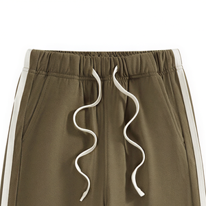 Pantalon de jogging ample en coton patchwork avec cordon de serrage pour garçons - Collection Kids Campus - Product Image 4