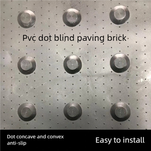 <span class=keywords><strong>Dalles</strong></span> de pavage tactiles pour trottoirs Duonik de haute qualité, résistantes aux UV, avec adhésif au dos - Product Image 6