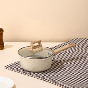 Lovfe 7 Piece Premium Kitchen Pots Maifanite Coating Nonstick <strong>Induction</strong> Saucepan <strong>Cookware</strong> <strong>Set</strong> - Product Image 4