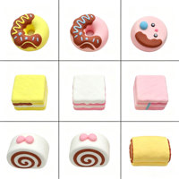 Jouet Squishy en PU à Remontée Lente, Anti-Stress, Modèle Alimentaire Doux, Jouet de Décompression, Cadeau de Fête pour Enfants, Vente en Gros