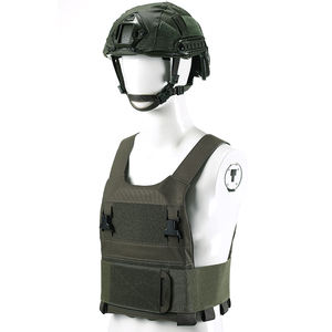 Tùy Chỉnh Kaki Đâm Bằng Chứng Vest Tấm Tàu Sân Bay Khoan Chiến Thuật Vest Armor Vest Đa Chức Năng Chiến Thuật Vest - Product Image 3