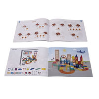 Divers jouets en papier d'art certifiés FSC imprimés sur mesure couleurs mélangées pour l'impression de carton de papier d'instruction de reliure de brochure