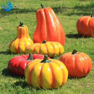<span class=keywords><strong>Décoration</strong></span> d'Halloween Géante en Résine pour Extérieur : Citrouille Créative Sculptée et Étanche - Product Image 6