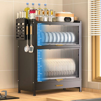 Égouttoir à vaisselle en métal de haute qualité avec support de rangement pour baguettes, à suspendre ou à poser sur comptoir, pour un tri durable et multifonctionnel