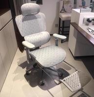 Fabricant de chaises de bureau ergonomiques à dossier double en maille, inclinables à grand angle, avec appui-tête, accoudoirs 8D et siège surdimensionné, Silla Giratoria